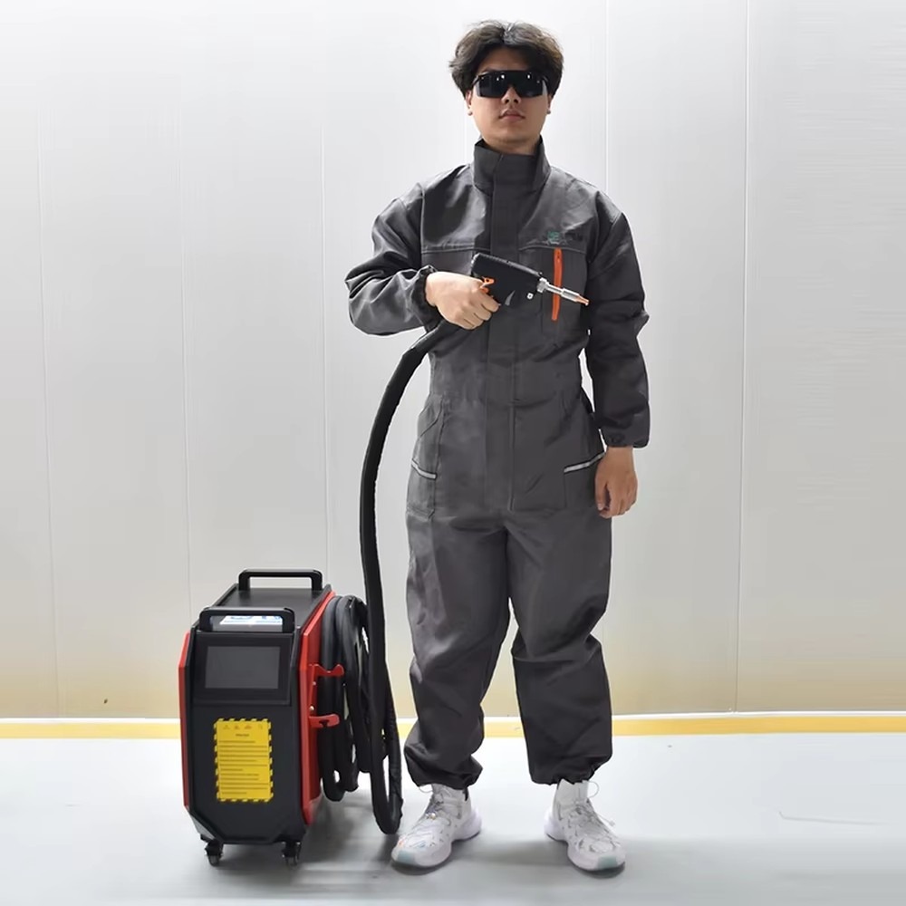 Fiber Laser Welder 2000W - Mesin Las Serat Optik Portabel 4-in-1