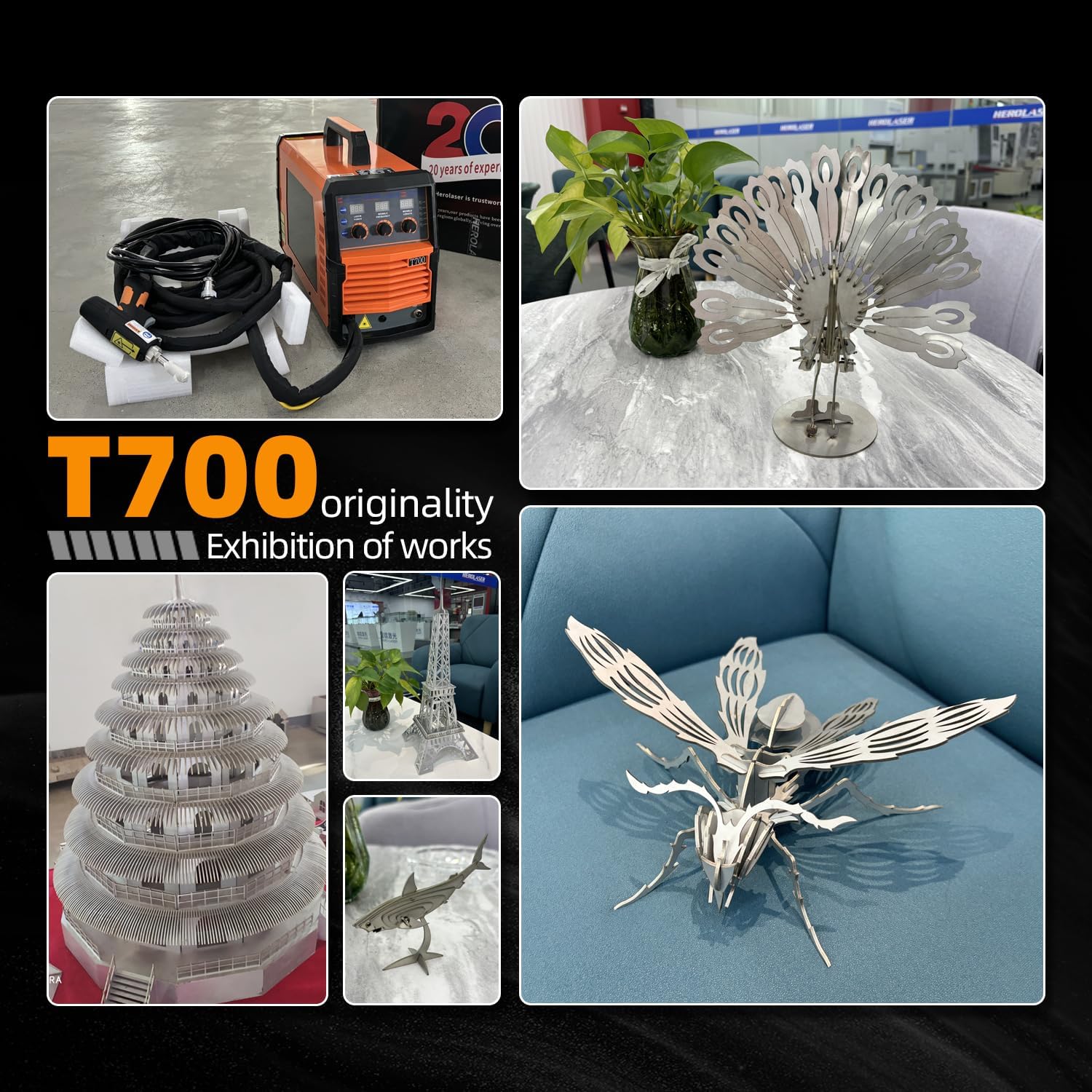 Handheld Laser Welder 1000W - Mesin Las Laser Serat Portabel 25KG