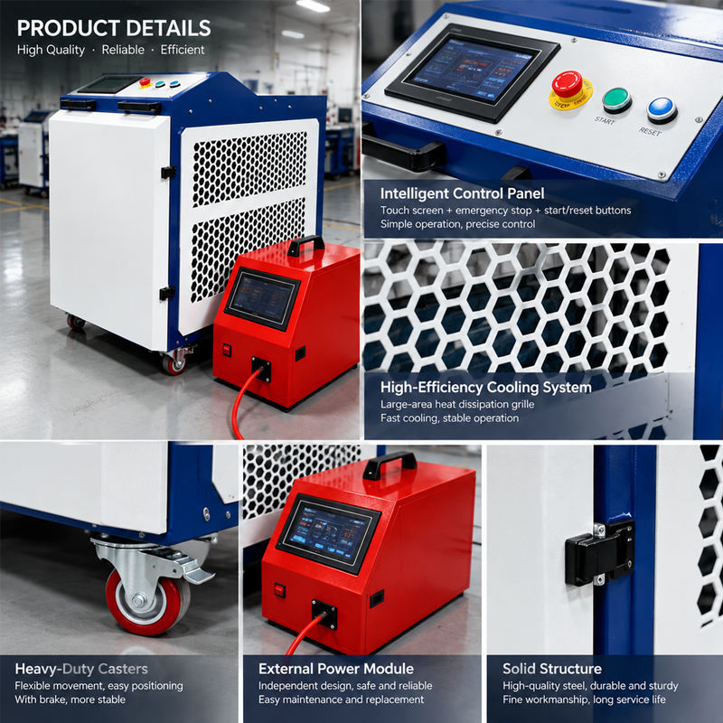 Laser Welder 3000W Fiber - Mesin Las Laser Portabel Tangan Serat