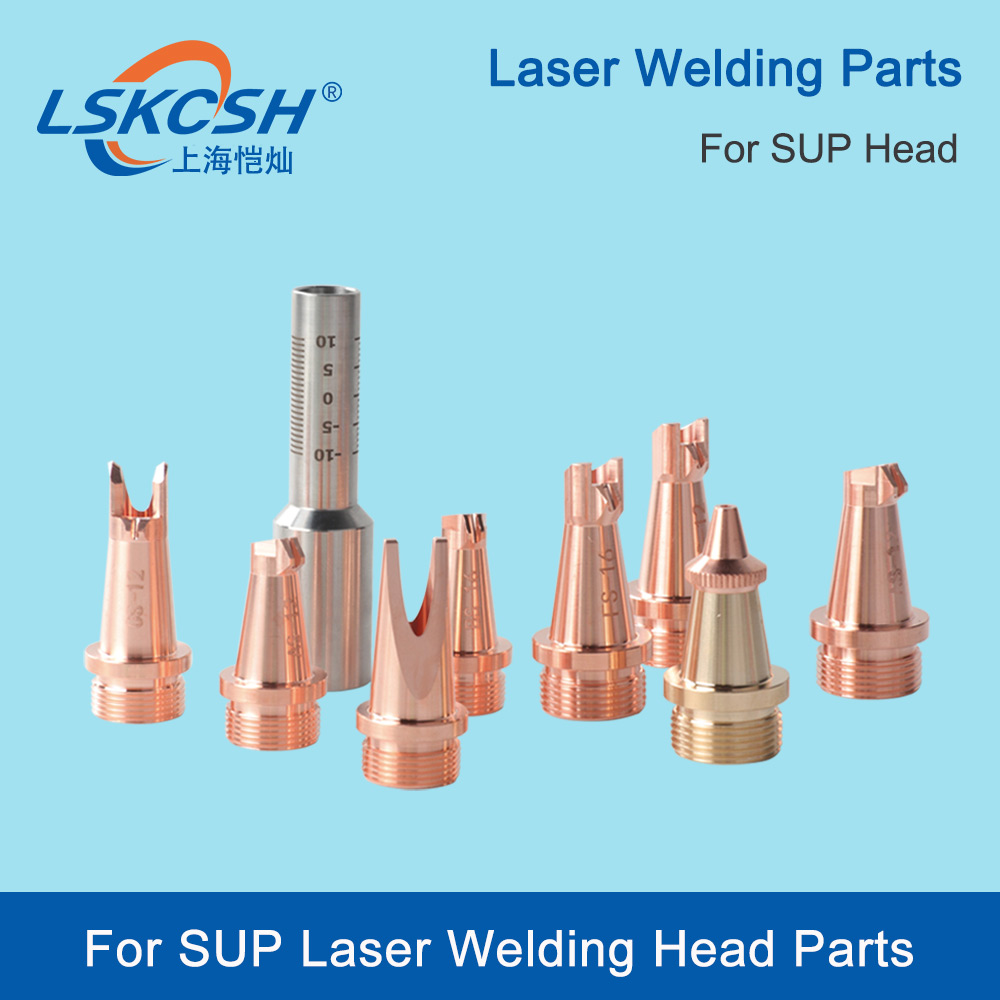 Laser Welding Nozzle Copper - LSKCSH M16 CQWY Laser asli, mulut