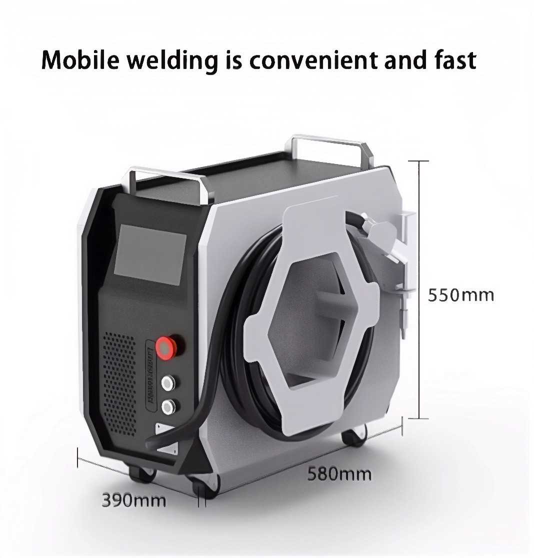 Mesin Las Laser Genggam 3 in 1 - Air Cooled Laser Welding Machine 1500W ulasan dan harga