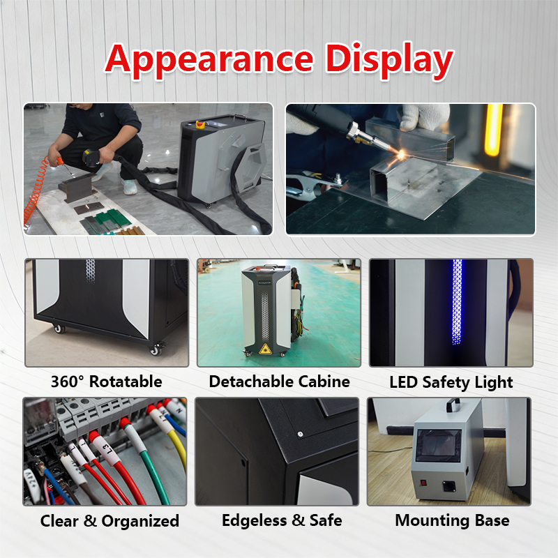 Mesin Las Laser Portabel 1000W - Handheld Laser Welder 1000W ulasan dan harga