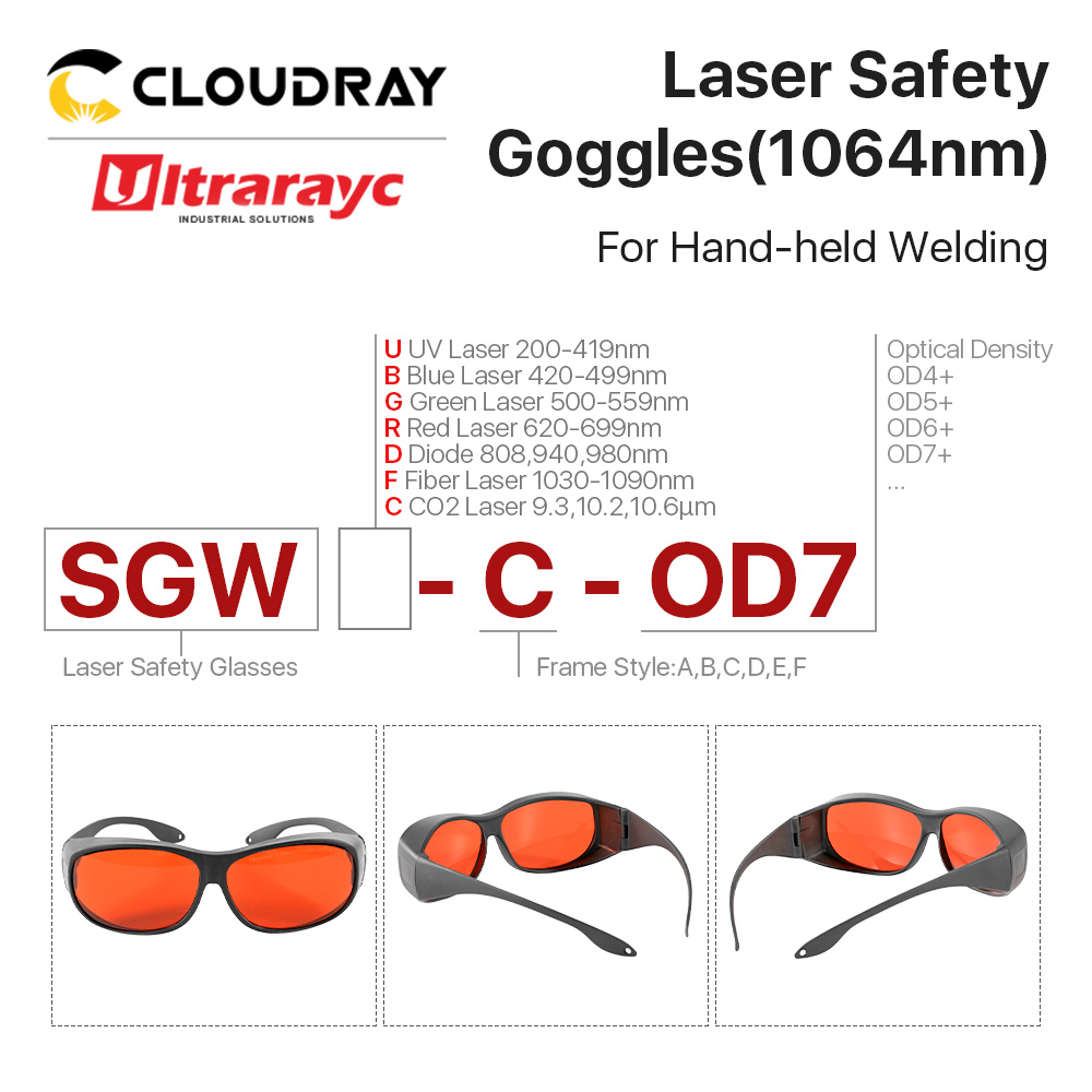 Kacamata pengaman Laser Ultrar - Laser Welding Protective Goggles 1064Nm ulasan dan harga