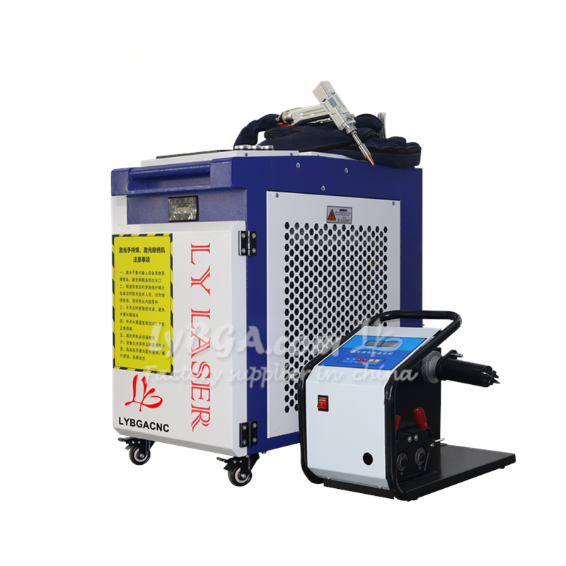 Mesin Las Laser Serat Genggam  - Laser Welding Machine 3 In 1 Cutting Cleaning ulasan dan harga