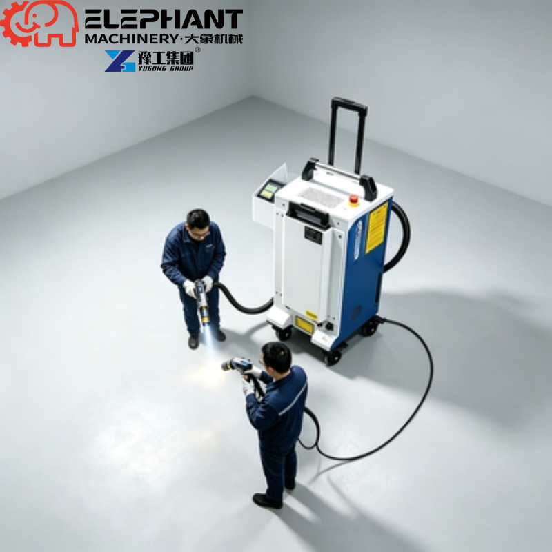 Mesin Pembersih Laser Serat Ko - Laser Rust Removal Machine 1500W ulasan dan harga