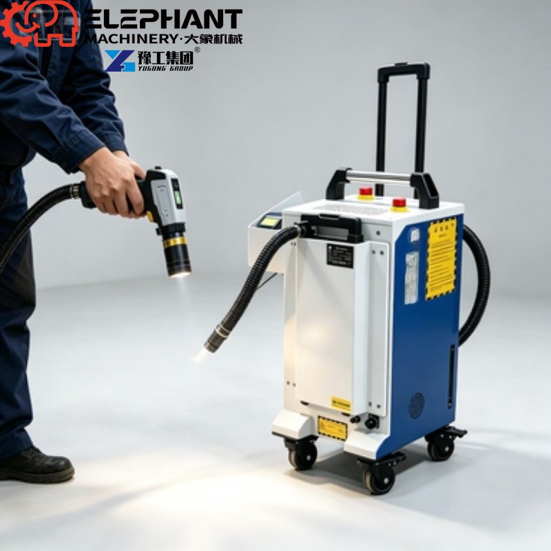 Mesin Pembersih Laser Serat Ko - Laser Rust Removal Machine 1500W ulasan dan harga
