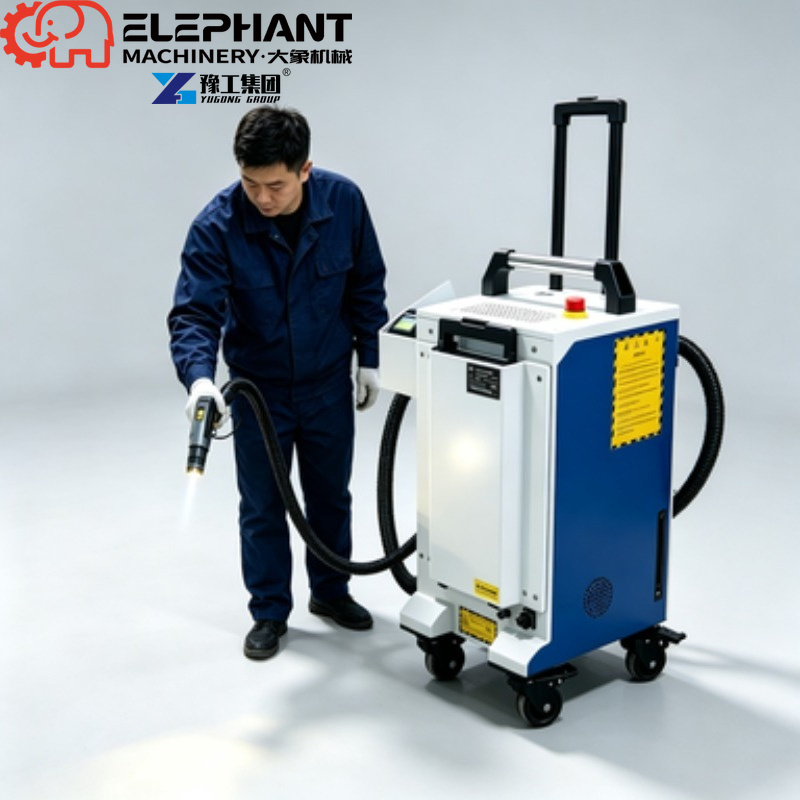 Mesin Pembersih Laser Serat Ko - Laser Rust Removal Machine 1500W ulasan dan harga