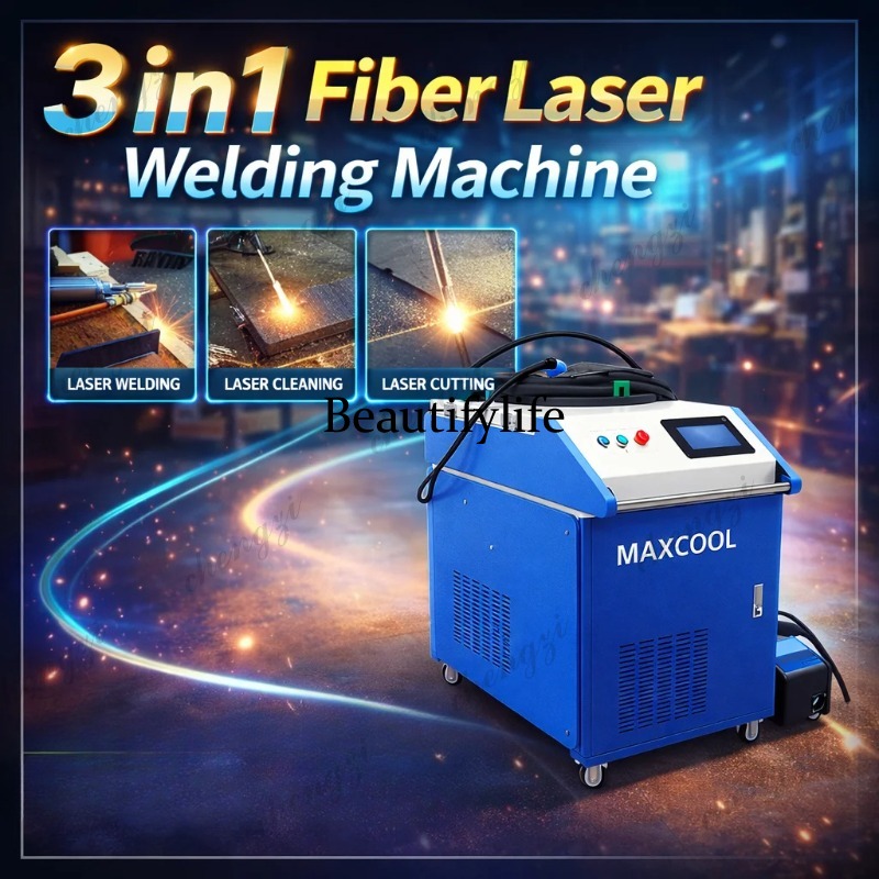 Mesin Las Serat Genggam Asmt 3 - Laser Welding Machine 3 In 1 Cutting Cleaning ulasan dan harga