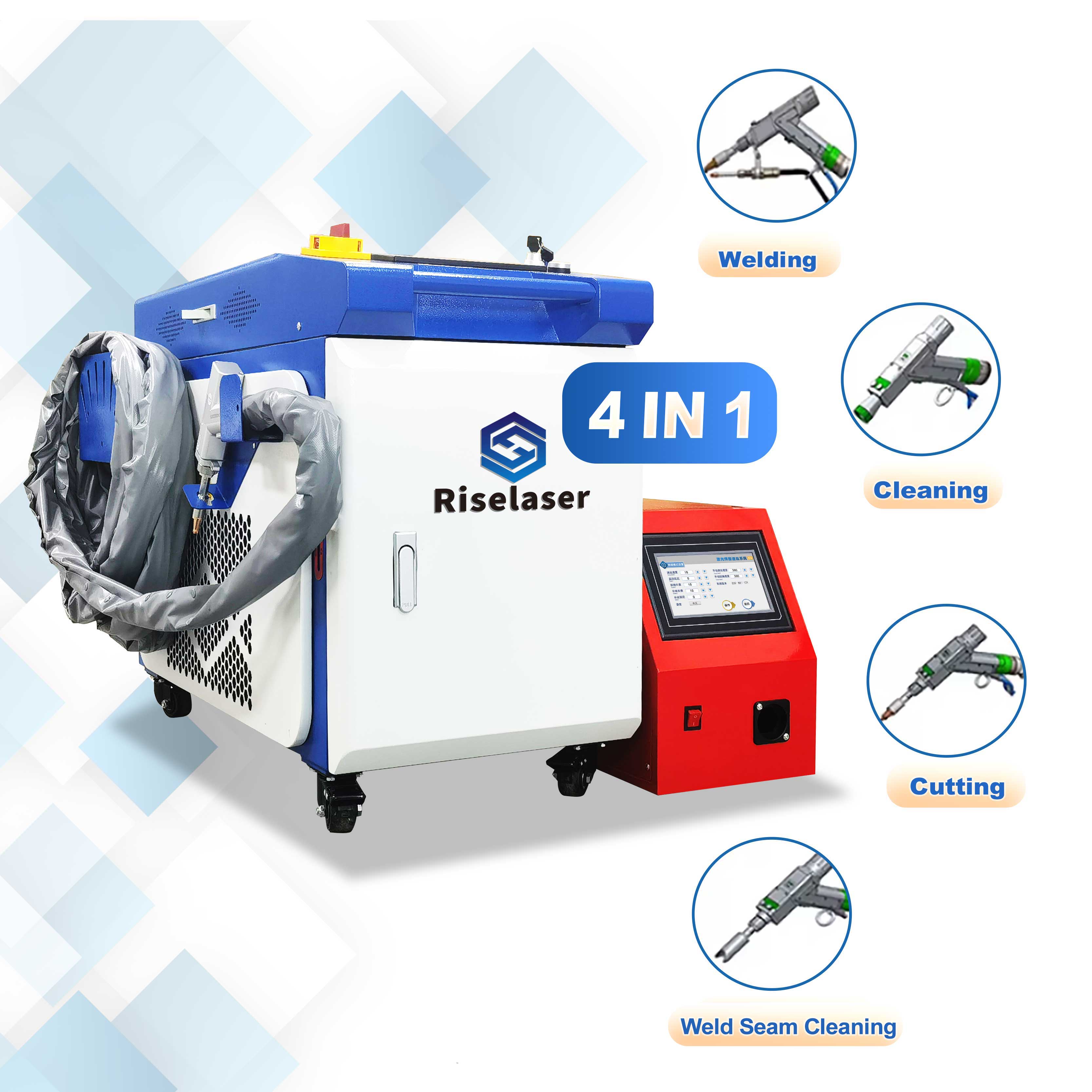 Mesin Las Serat Laser 4 in 1 G - Laser Welding Machine 1500W Handheld ulasan dan harga