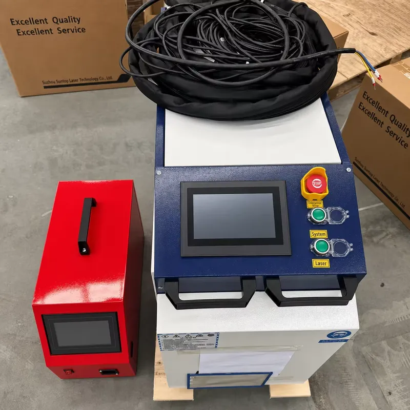 Mesin Las Serat Laser Portabel - Laser Welding Machine 3 In 1 Cutting Cleaning ulasan dan harga