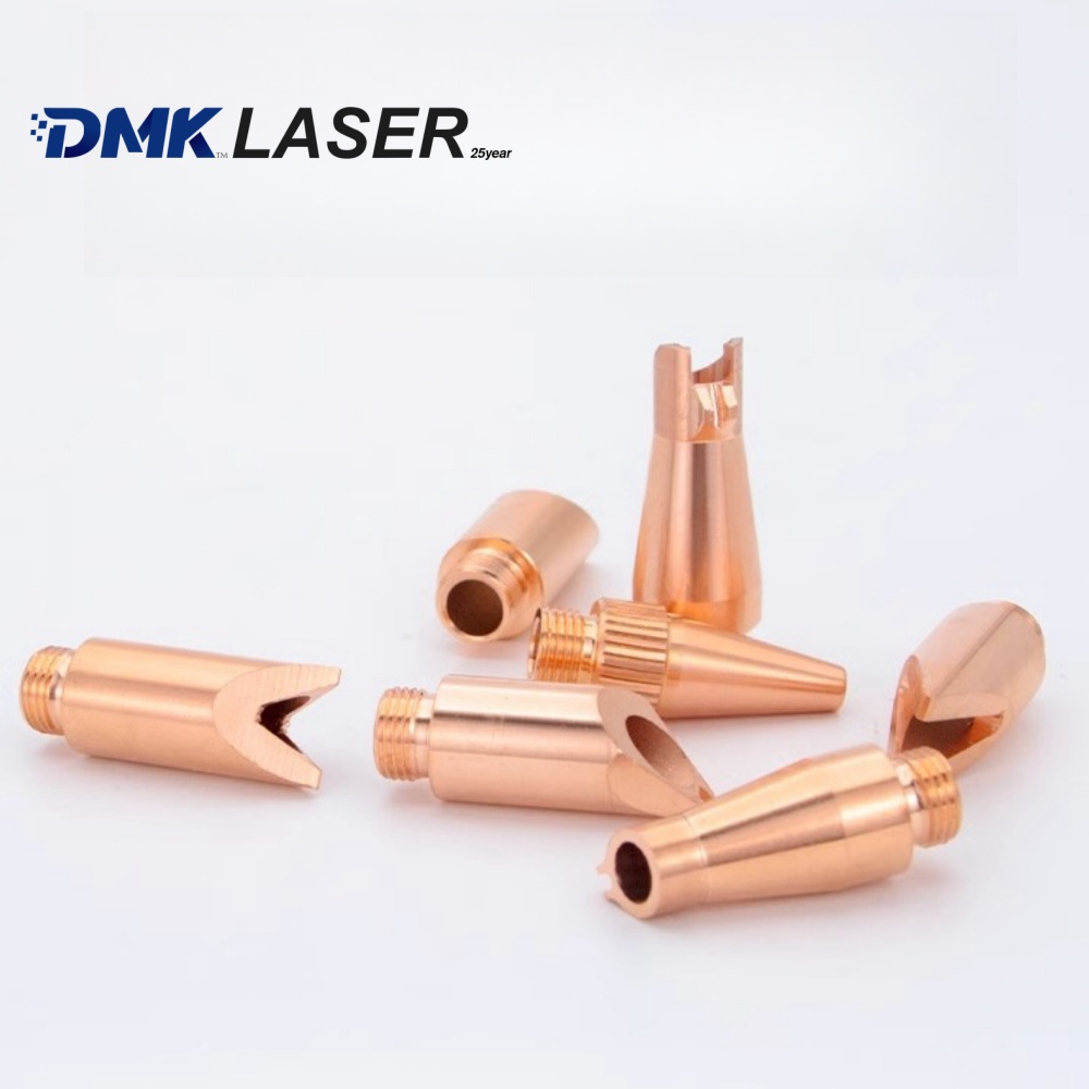 HANWEI mulut pipa las serat la - Laser Welding Nozzle Copper ulasan dan harga
