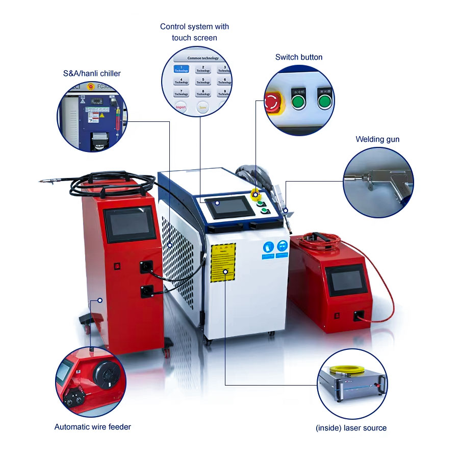 Harga Pabrik, Mesin Las Laser  - Air Cooled Laser Welding Machine 1500W ulasan dan harga