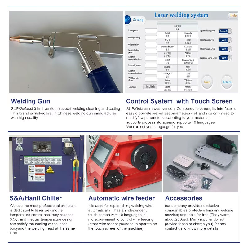 Harga Pabrik, Mesin Las Laser  - Air Cooled Laser Welding Machine 1500W ulasan dan harga