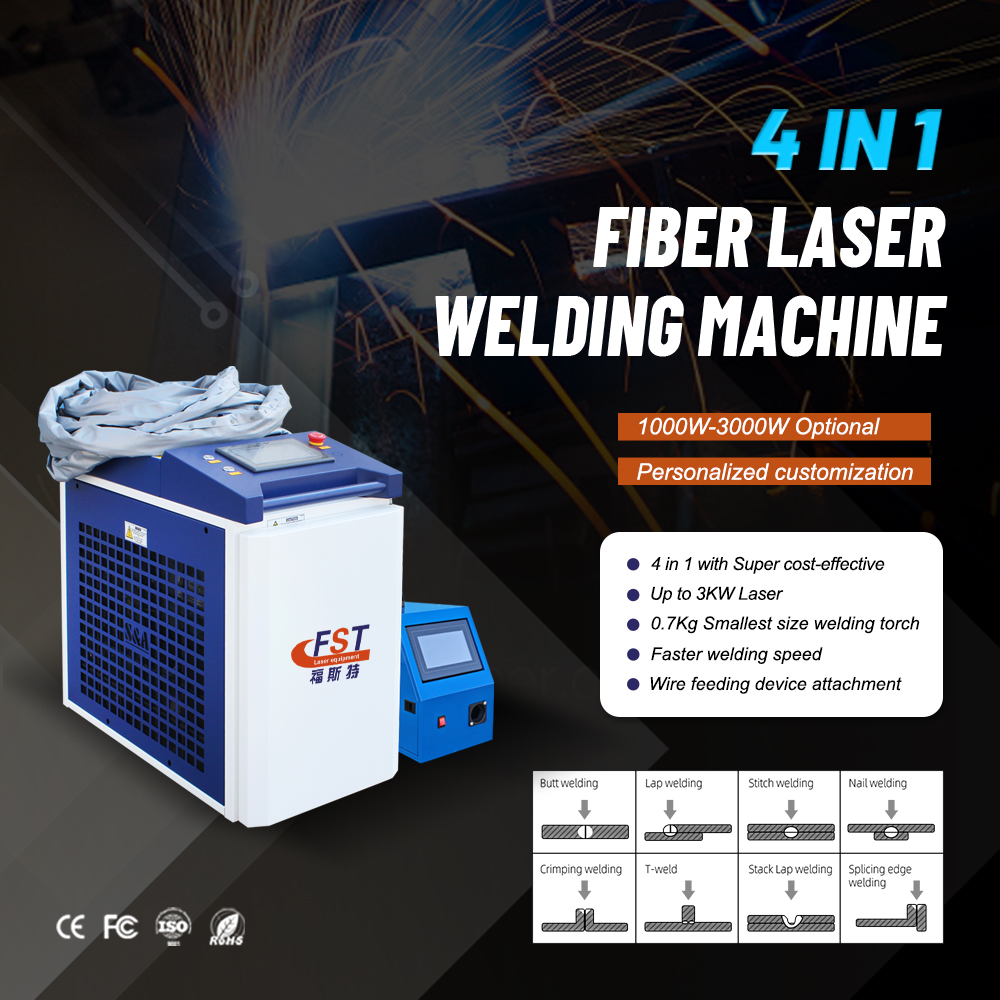 Mesin Las Serat Genggam 3 in 1 - Laser Welding Machine 3 In 1 Cutting Cleaning ulasan dan harga
