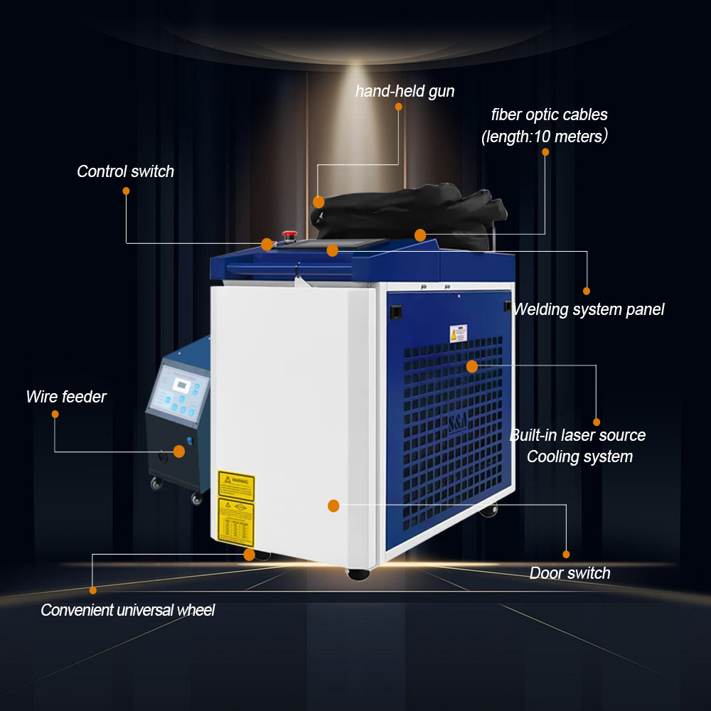 Mesin Las Serat Genggam 3 in 1 - Laser Welding Machine 3 In 1 Cutting Cleaning ulasan dan harga